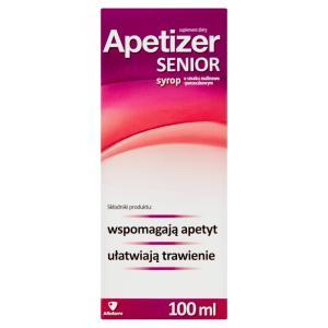 Apetizer Senior syrop o smaku malinowo-porzeczkowym 100 ml