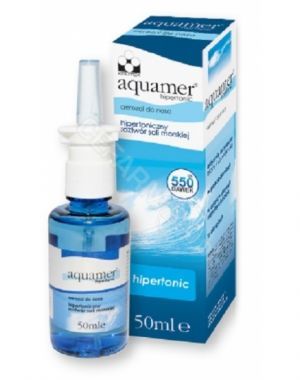 Aquamer hipertonic aerozol do nosa 50 ml