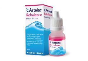 Artelac Rebalance preparat nawilżający oczy oraz soczewki kontaktowe 10 ml
