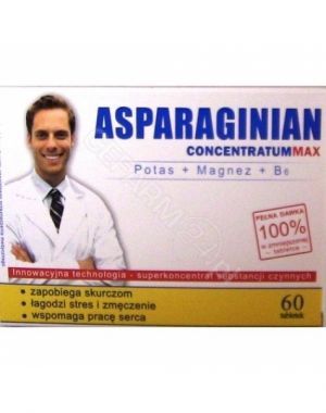 Asparaginian concentratum max x 60 tabl