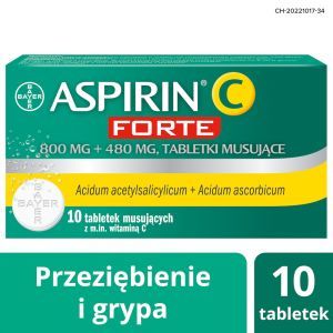 Aspirin C Forte x 10 tabl musujących