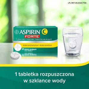 Aspirin C Forte x 10 tabl musujących