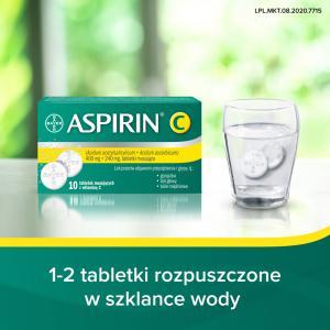 Aspirin C x 10 tabl musujących