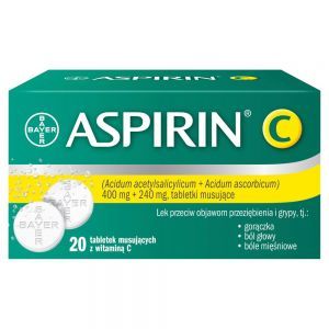 Aspirin c x 20 tabl musujących