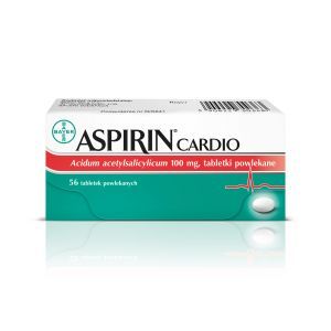 Aspirin cardio 100 mg x 56 tabl powlekanych