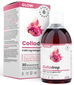 Aura Herbals Colladrop Glow 5000 mg Kolagen Morski 500 ml