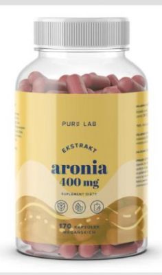 Aura Herbals Pure Lab ekstrakt z aronii 400 mg  x 170 kaps