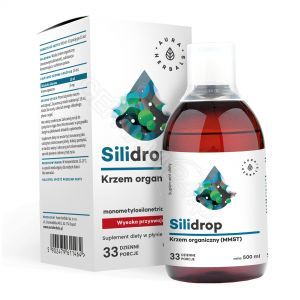 Aura Herbals Silidrop - krzem organiczny MMST w płynie 500 ml