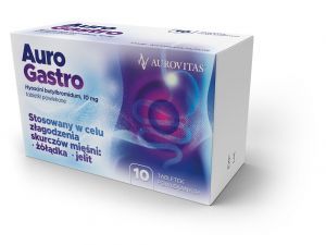 AuroGastro 10 mg x 10 tabl
