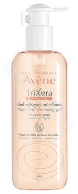 Avene trixera nutrition nutri - fluid żel oczyszczający 400 ml