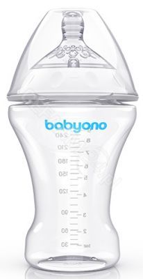 Babyono butelka antykolkowa 260 ml NATURAL NURSING (1451)
