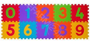 Babyono puzzle piankowe Cyfry x 10 szt (274/01)