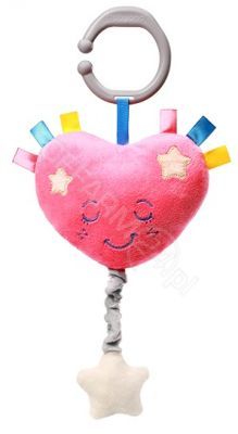 Babyono zabawka dla dzieci z pozytywką LULLABY HEART (615)