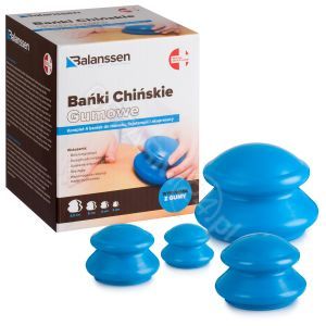 Balanssen bańki chińskie gumowe x 4 szt