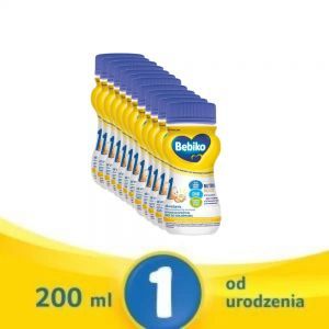 Bebiko 1 NUTRIflor Expert w płynie 12 x 200 ml (12-pack)(data ważności 2023.12.31)