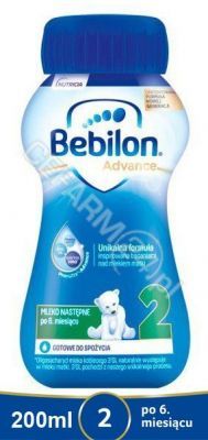 Bebilon 2 z Pronutra Advance 200 ml (KRÓTKA DATA)
