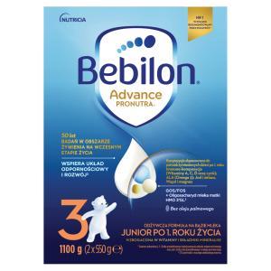 Bebilon 3 z Pronutra Advance w dwupaku - 2 x 1100 g