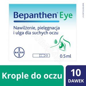 Bepanthen eye krople do oczu 0,5 ml x 10 szt