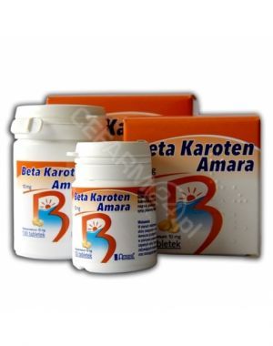 Beta - karoten 10 mg x 50 tabl (Amara)