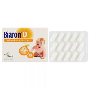 Bobolen Witamina D dla niemowlat dzieci-VitaminD Infant 90caps twist-off bioaron 