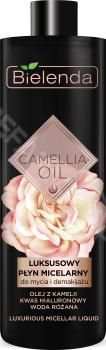 Bielenda Camellia Oil luksusowy płyn micelarny do mycia i demakijażu 500 ml