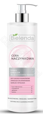 Bielenda Cera Naczynkowa kojąca emulsja do oczyszczania twarzy 190 ml