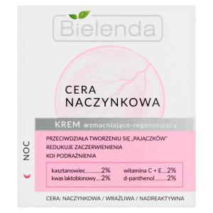 Bielenda Cera Naczynkowa krem wzmacniająco - regenerujący na noc 50 ml