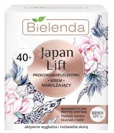 Bielenda Japan Lift 40+ przeciwzmarszczkowy krem nawilżający na dzień 50 ml