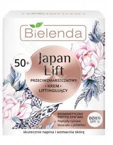 Bielenda Japan Lift 50+ przeciwzmarszczkowy krem liftingujący na dzień 50 ml