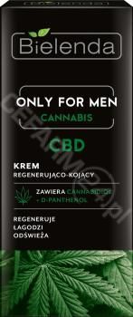 Bielenda Only for Men Cannabis krem regenerująco - kojący 50 ml