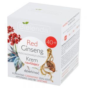 Bielenda Red Ginseng 40+ przeciwzmarszczkowy krem nawilżający na dzień i noc 50 ml
