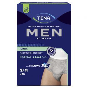 Bielizna chłonna TENA Men Pants Normal Grey S/M x 30 szt