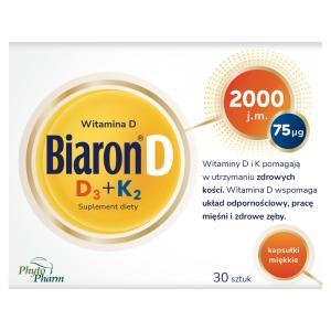 Bioaron D D3 + K2 x 30 kaps