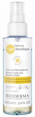 Bioderma Biphase Lipo alcoolique odkażający środek do pielęgnacji dłoni 100 ml