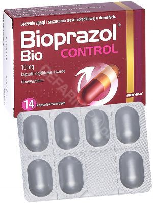 Bioprazol Bio Control x 14 kaps dojelitowych