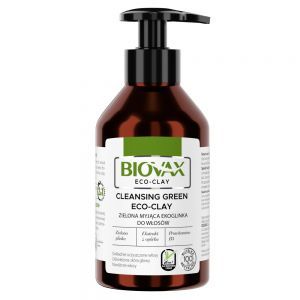 Biovax zielona myjąca ekoglinka  do włosów 200 ml