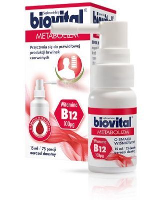 Biovital metabolizm spray 15 ml