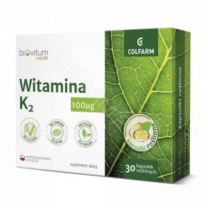 Biovitum Liquid Witamina K2 x 30 kaps