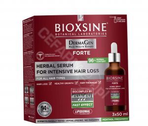 Bioxsine Dermagen Forte serum przeciw silnemu wypadaniu włosów 3 x 50 ml