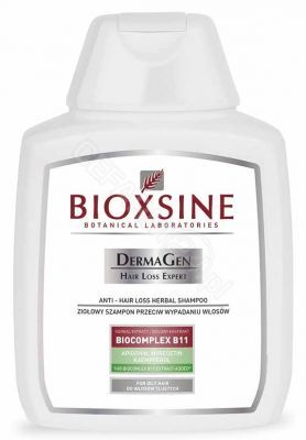 Bioxsine Dermagen ziołowy szampon przeciwko wypadaniu do włosów tłustych 300 ml (biały)