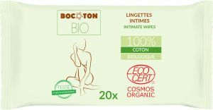 Bocoton BIO organiczne chusteczki do higieny intymnej x 20 szt