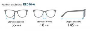 Brilo okulary do czytania RE016-A/150 (+1,5)
