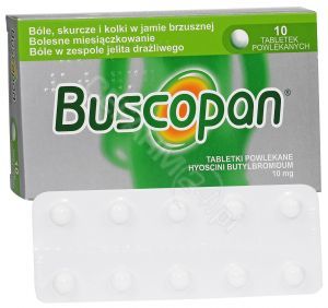Buscopan 10 mg x 10 tabl powlekanych