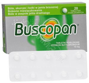 Buscopan 10 mg x 20 tabl powlekanych