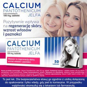 Calcium pantothenicum 100 mg x 50 tabl