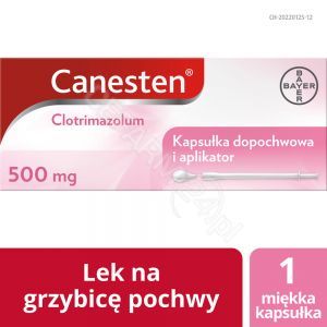 Canesten 500 mg x 1 kaps dopochwowa