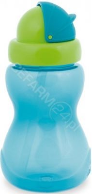 Canpol babies bidon sportowy ze składaną rurką 270 ml (56/109) niebieski