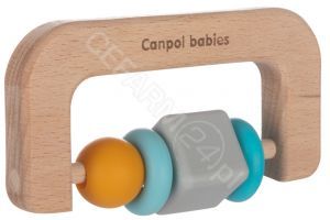 Canpol babies gryzak drewniano- silikonowy dla niemowląt (80/301)