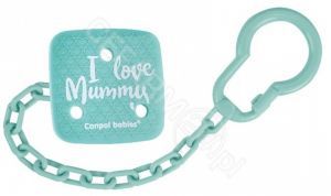 Canpol babies łańcuszek do smoczka - I Love Mummy (2/434)