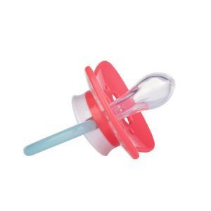 Canpol babies smoczek silikonowy symetryczny "Cupcake" 0-6 miesięcy (23/282) 1 szt (różowy)